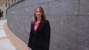 Janet Vestal Kelly, the former Secretary of the Commonwealth