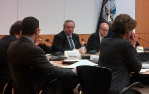 Co-Chair Bill Bolling speaks during the meeting