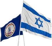 va-israel-flags