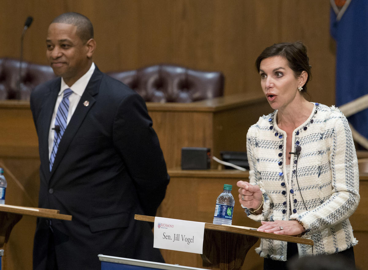 Justin Fairfax, Jill Vogel