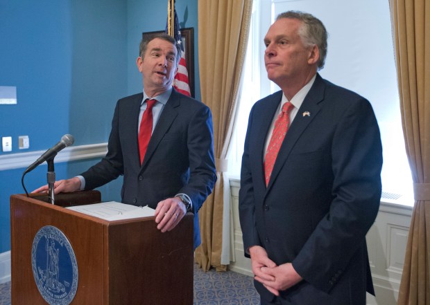 Terry McAuliffe, Ralph Northam