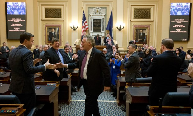 Terry McAuliffe, Israel O'Quinn