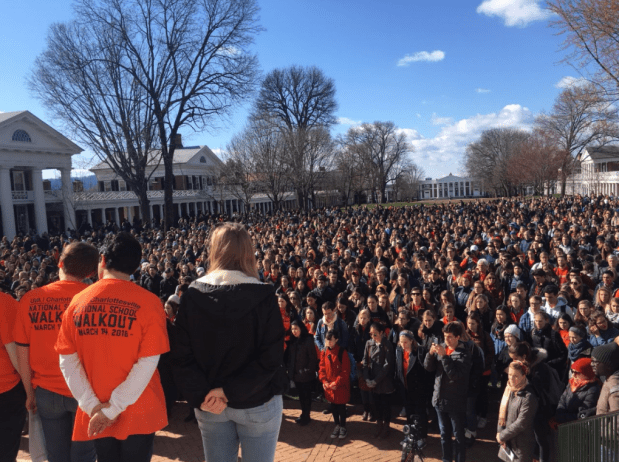 UVA Walkout 1