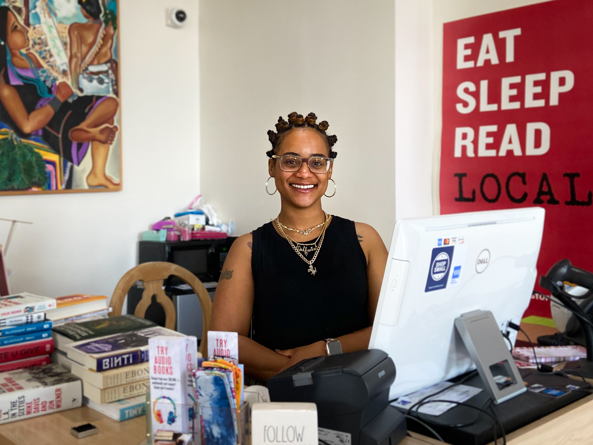 DeShanta Hairston counter